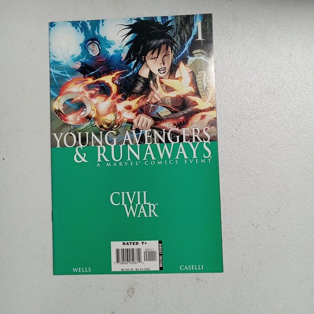Civil War: Young The Avengers & Runaways #1 (Marvel Comics September 2006) NM